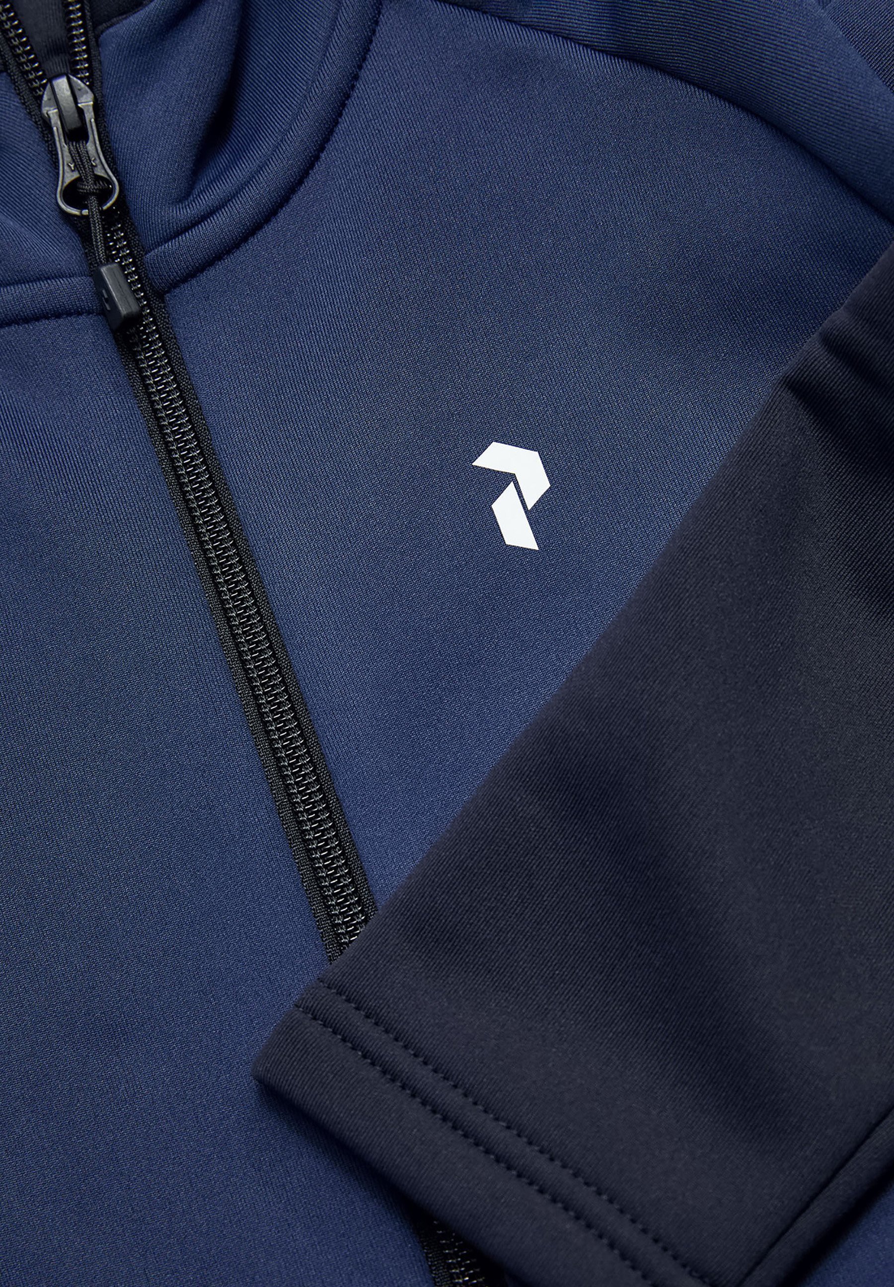 Peak Performance RIDER HOOD - Sweatshirt mit Reißverschluss - Dunkelblau