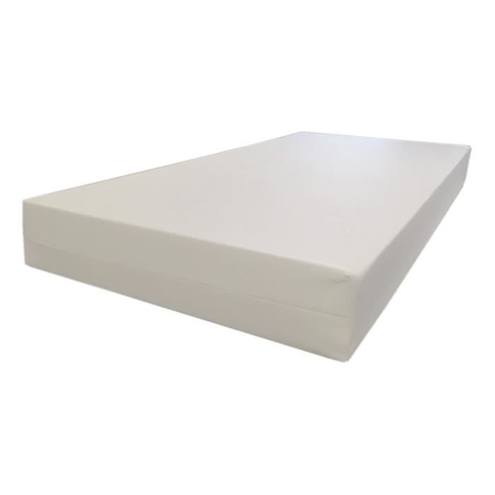Colchón MORFEO DELUXE 180x200 cm, grosor total 18,5 cm, espuma ortopédica, funda extraíble de aloe vera.