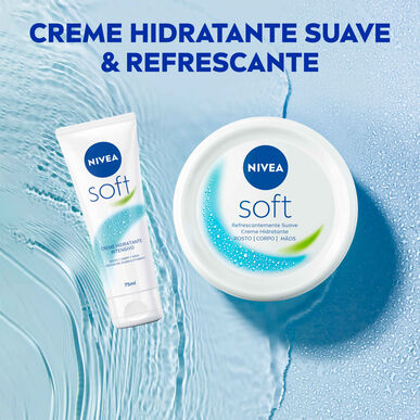 Nivea Soft arc-, test- és kézkrém 300 ml