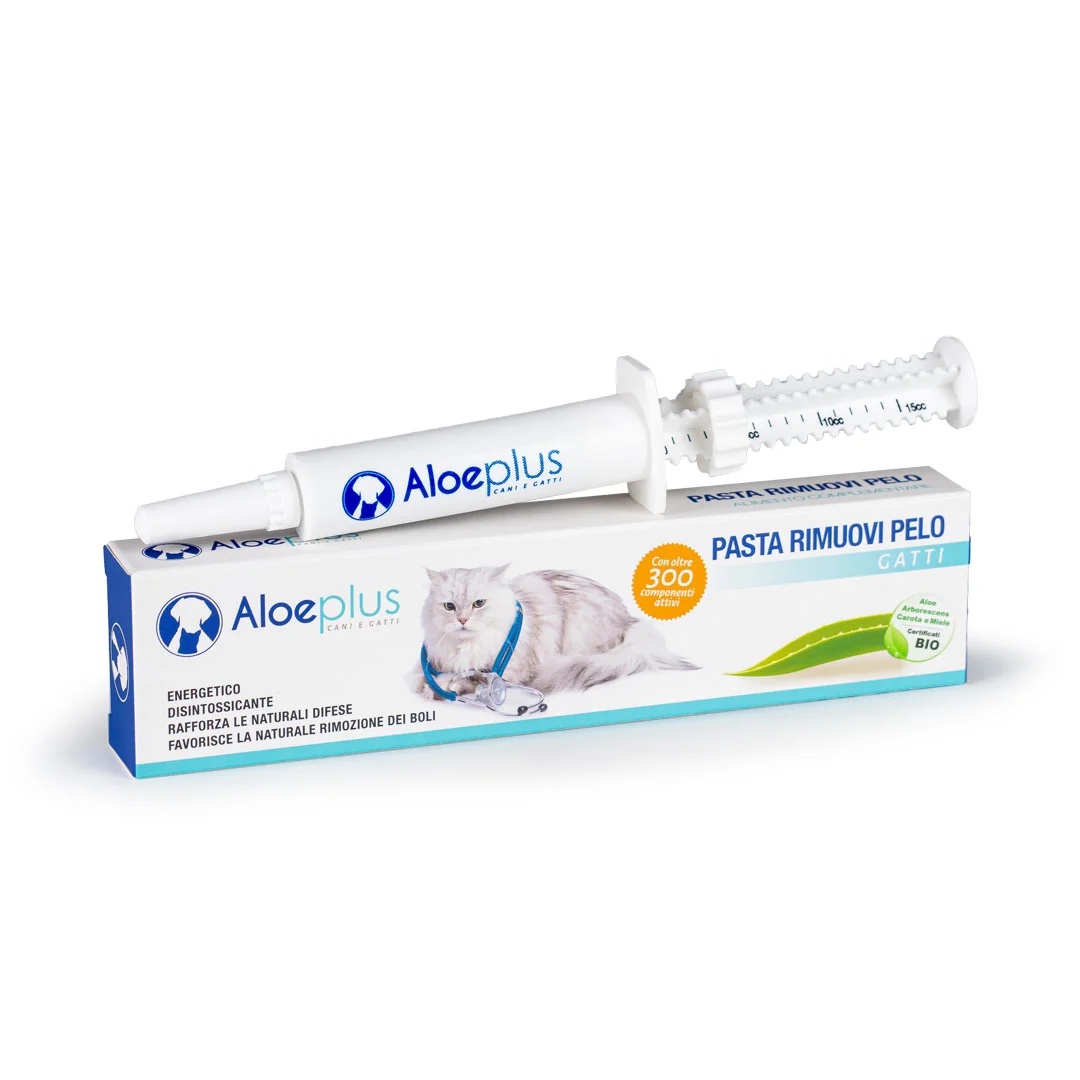 Pasta depilatoria Aloeplus 15 para eliminar tricobezoares