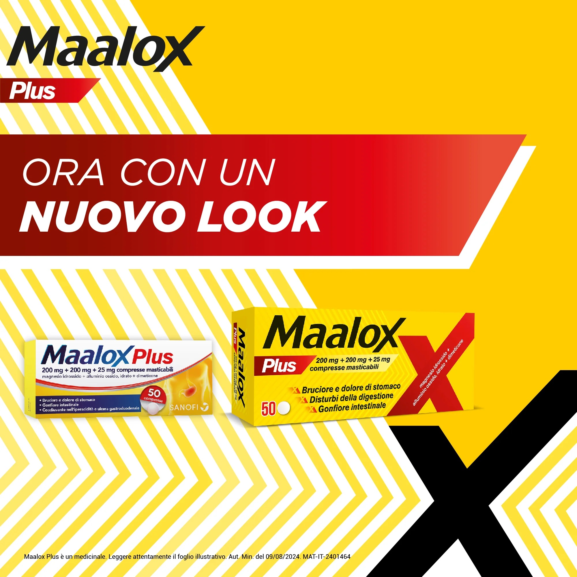 MAALOX Maalox Plus 50 kauwtabletten Antacidum tegen zwelling