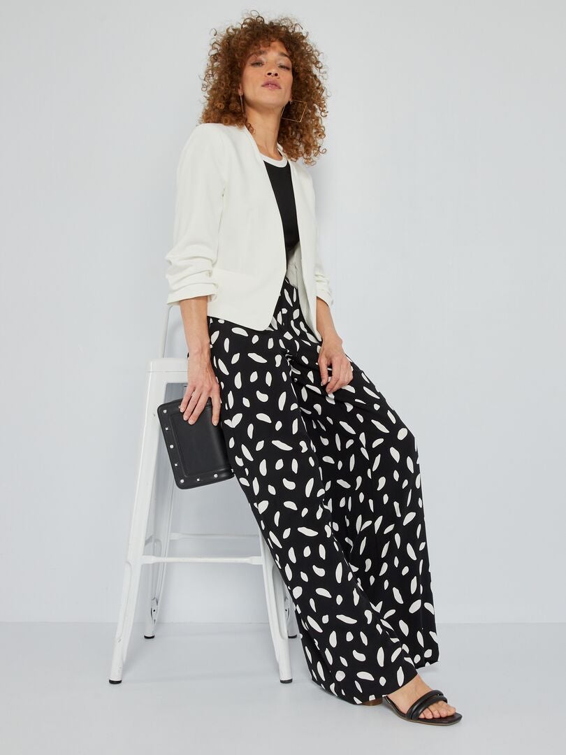 Blazer curto - Branco