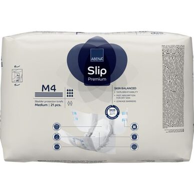 Abena Slip Premium Skin Balanced Medium hengittävä inkontinenssivaippa 21 kpl 21 kpl