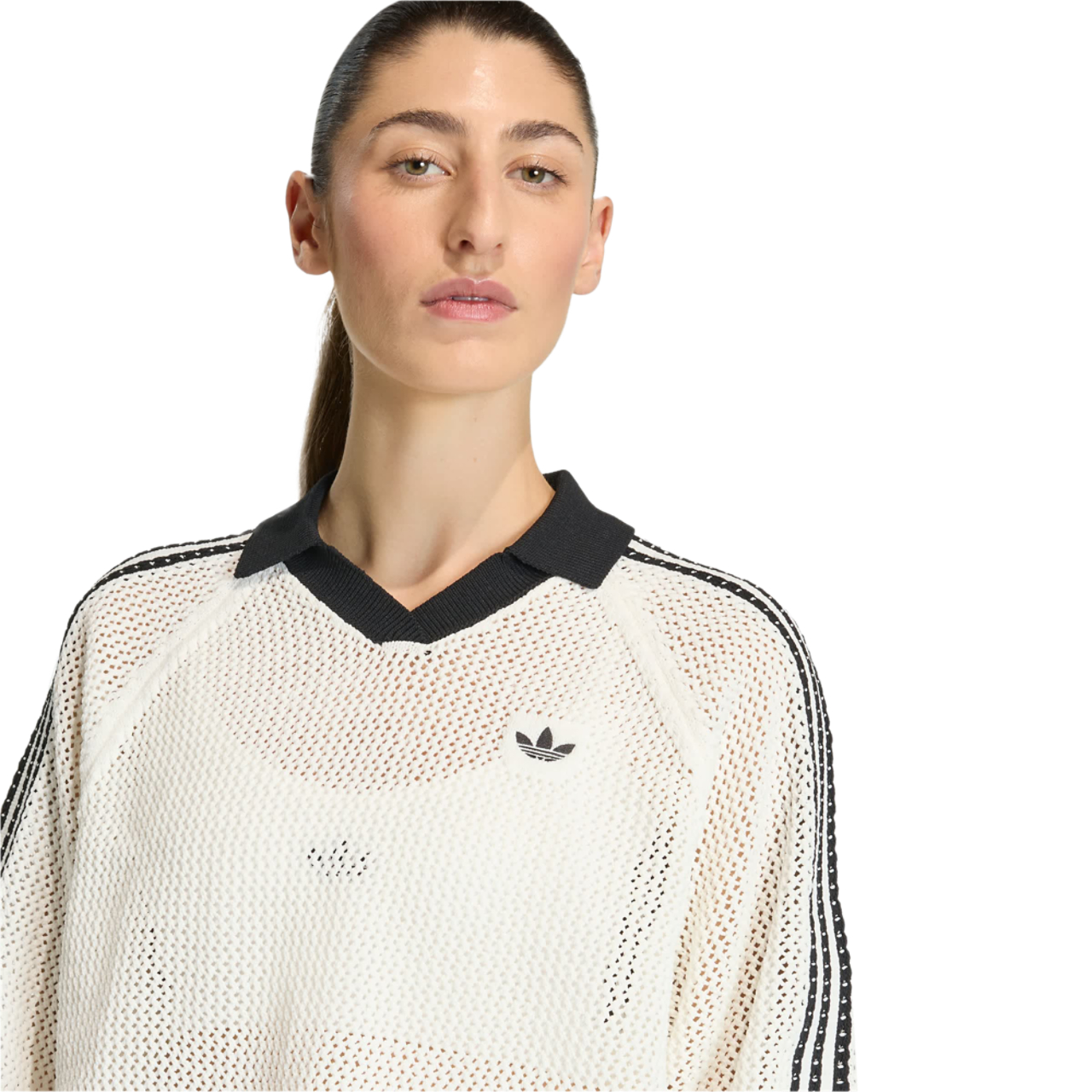 adidas neulottu virkattu poolopaita