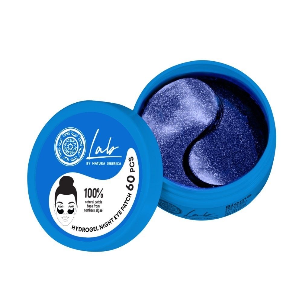 Natura Siberica LAB BIOME Patchs de nuit pour les yeux éclat et hydratation