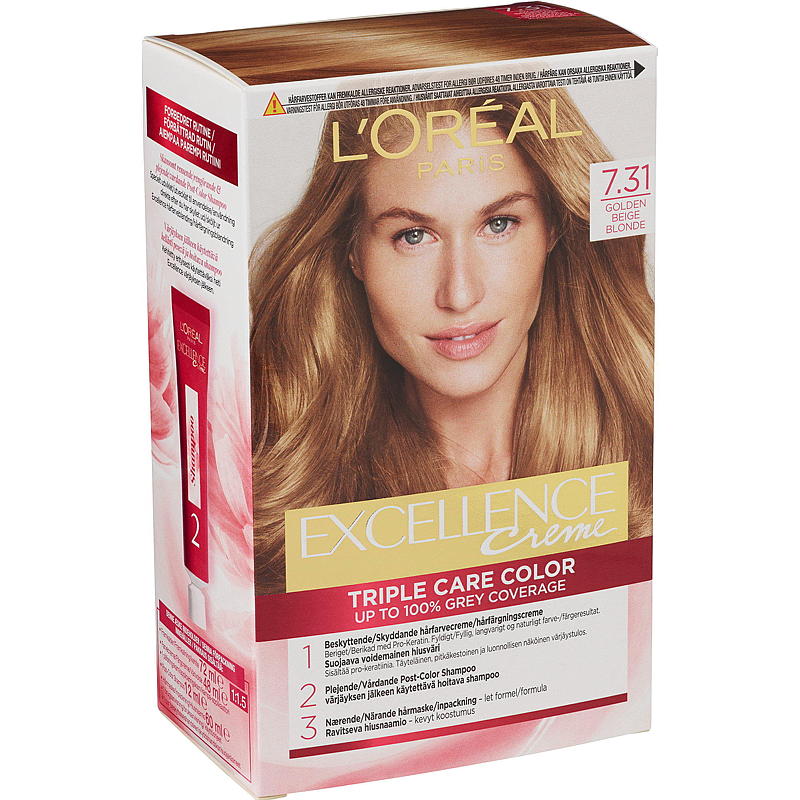 L'Oréal Haarfarbe 7.31 Goldbeige Blond