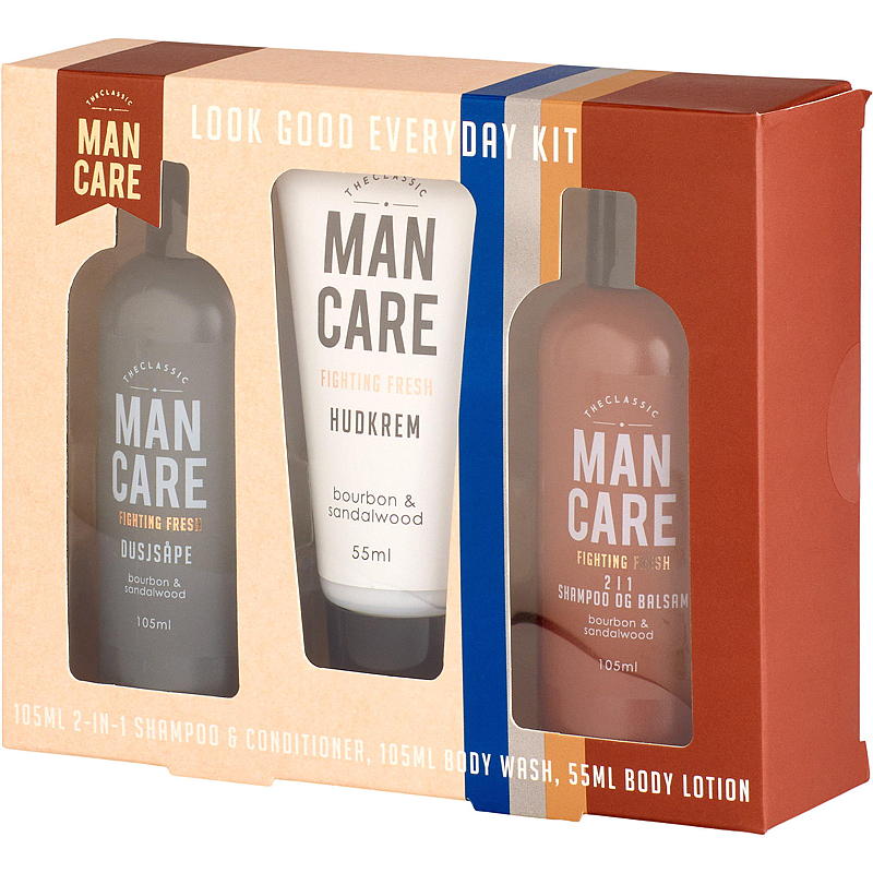 Set regalo da 3 pezzi, da uomo