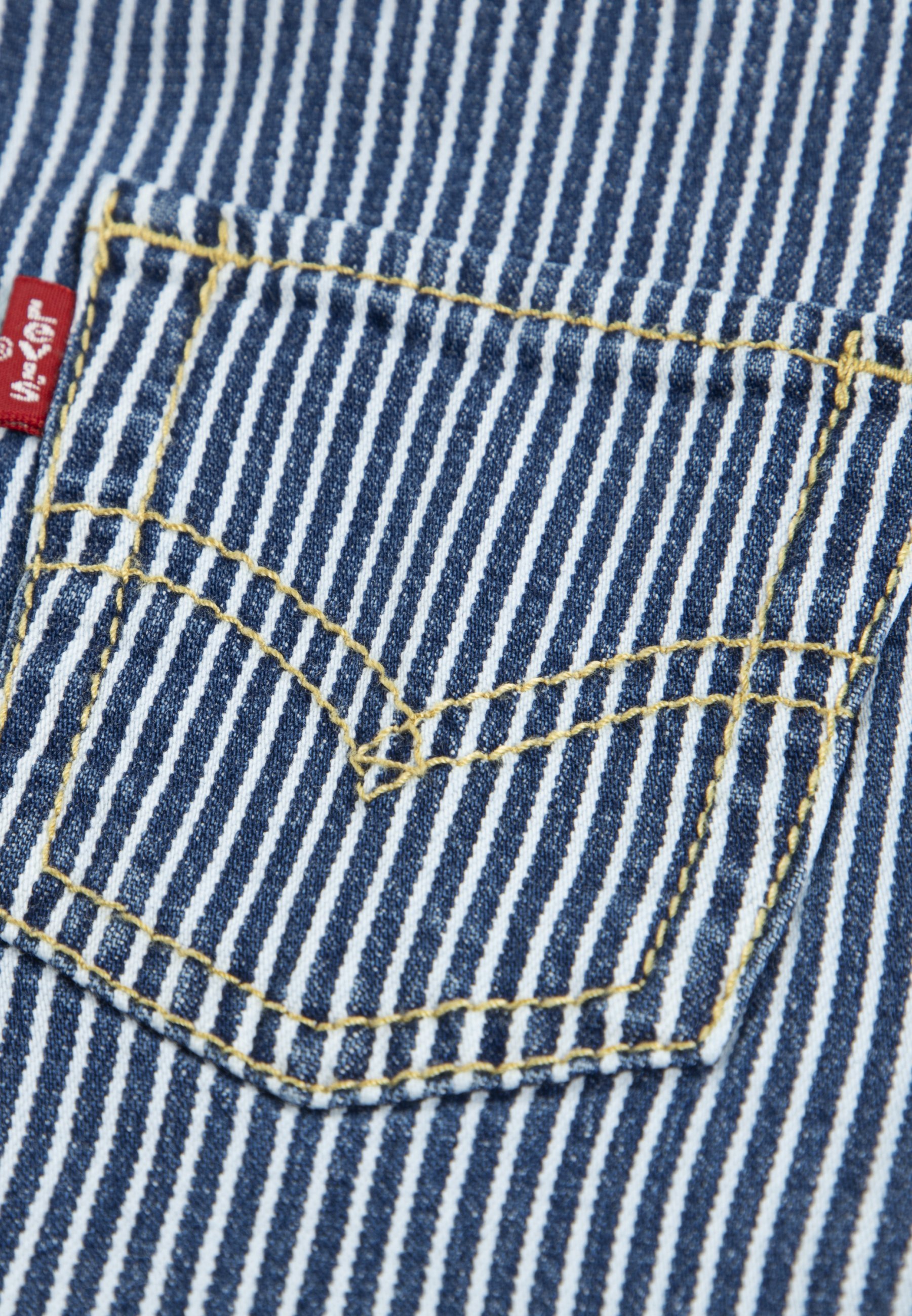Levi's® RAILROAD STRIPE OVERALL - Dungarees - yucatan