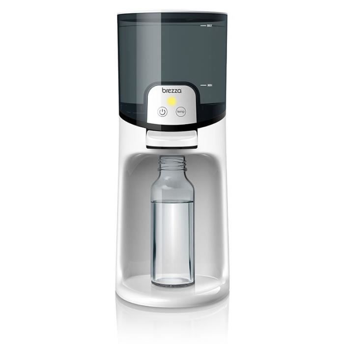 Preparador de Mamadeiras - BABY BREZZA - Aquecedor Instantâneo - Aquecedor de Água Inteligente - 22°/37°/40° - Branco