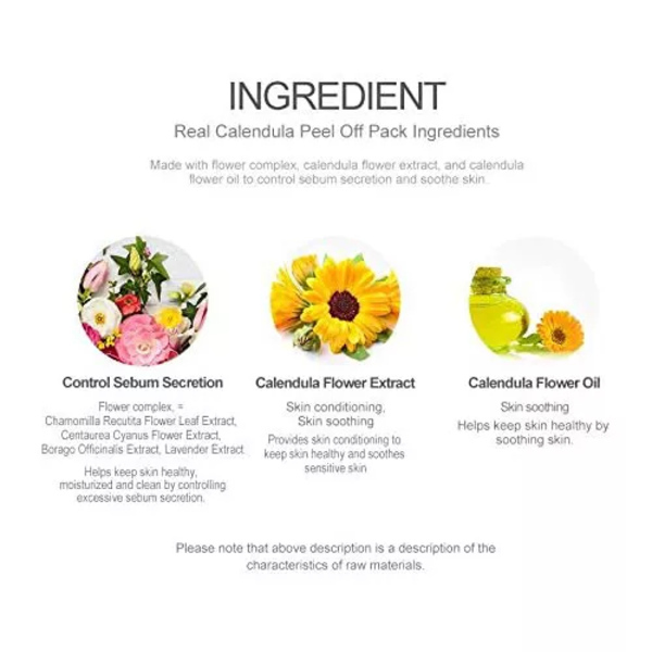 April Skin Echter Ringelblumen-Peel-Off-Packung - 100 g