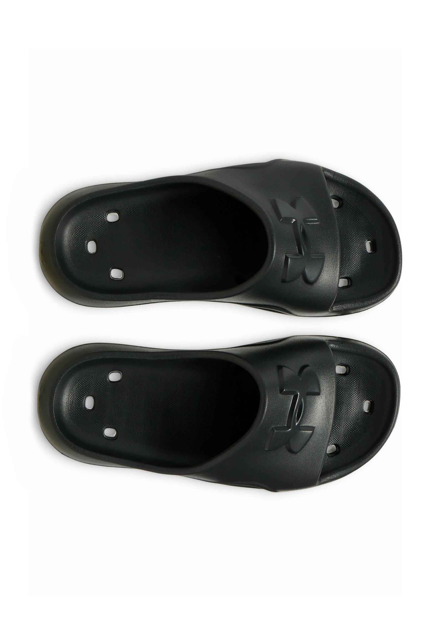 Under Armour LOCKER V - basseinisandaalid - mustad