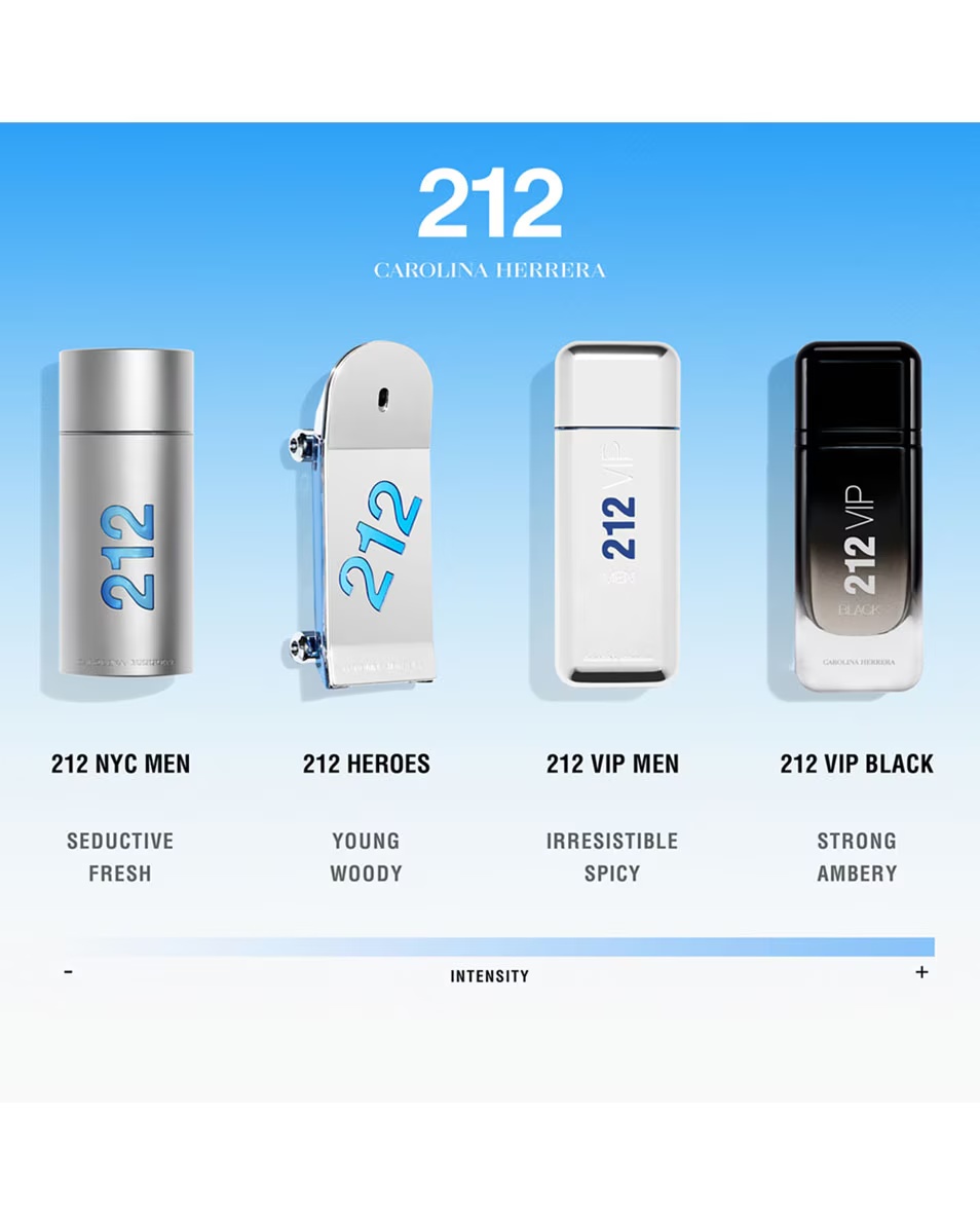 CAROLINA HERRERA 212 MEN EAU DE TOILETTE