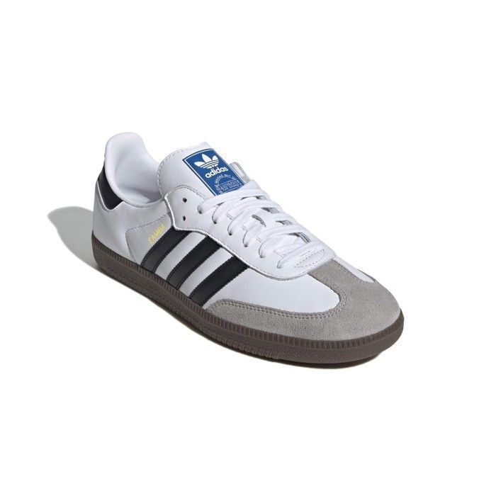 Sneakers Adidas Originals Samba OG - B75806 - Uomo - Bianche - Pelle - Lacci
