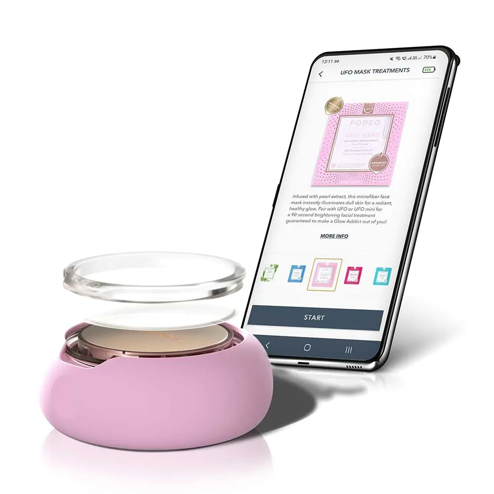 Foreo Ufo Glow Addict 2.0 Rozświetlająca maska do twarzy