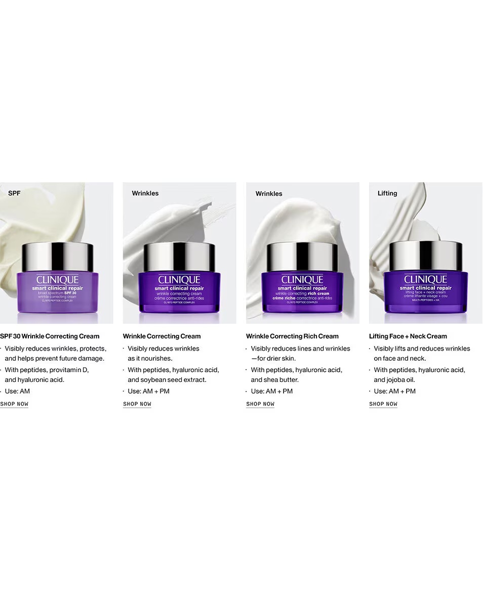 CLINIQUE Smart Clinical Repair™ Hydratačný krém s SPF – proti starnutiu