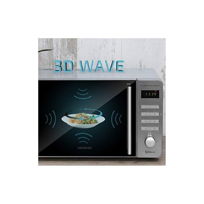 Microondas Cecotec ProClean 5120 de acero inoxidable