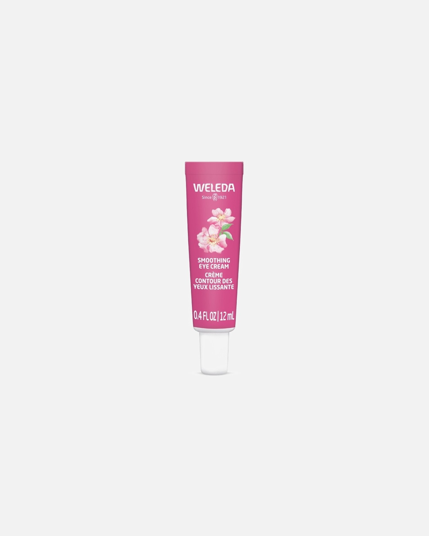 Weleda raminamasis paakių kremas „Wild Rose“ su laukine rože ir baltąja arbata, 12 ml