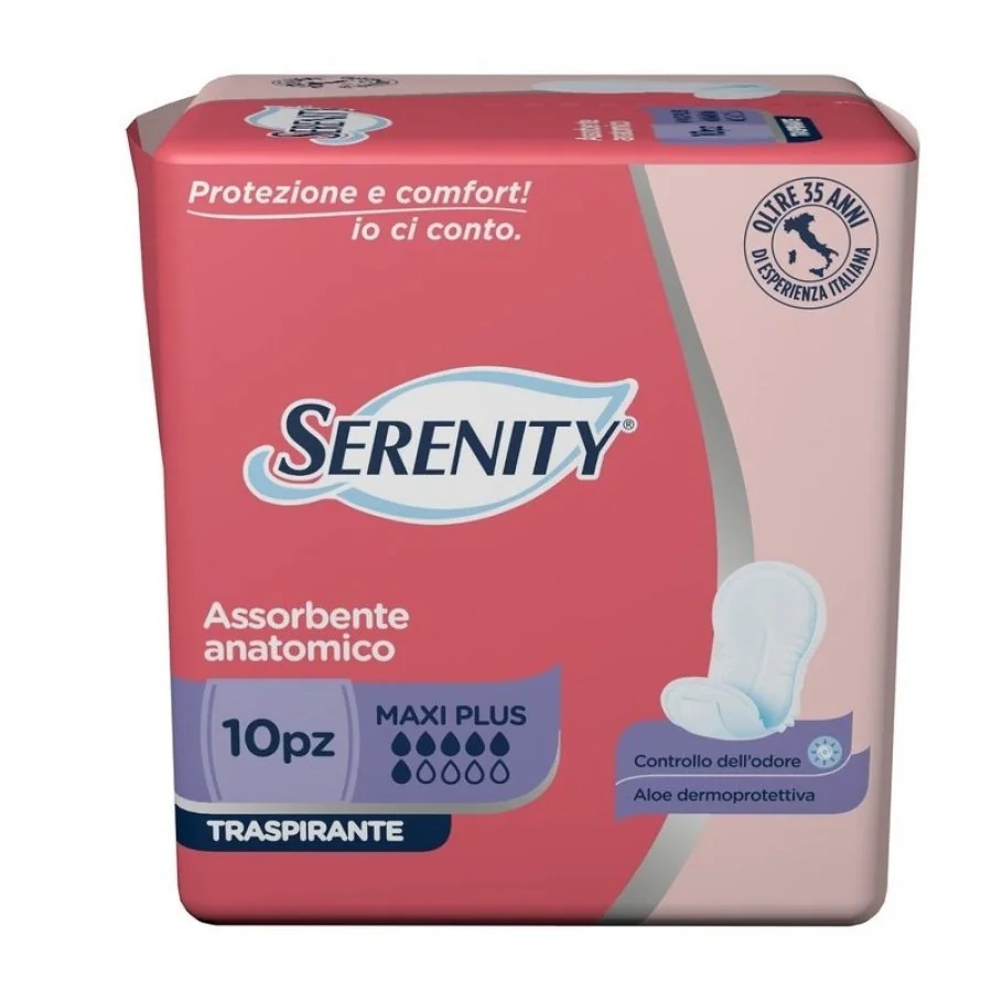 SERENITY Serenity Ass Anat Maxi Plus 10P absorbierende Wirkung