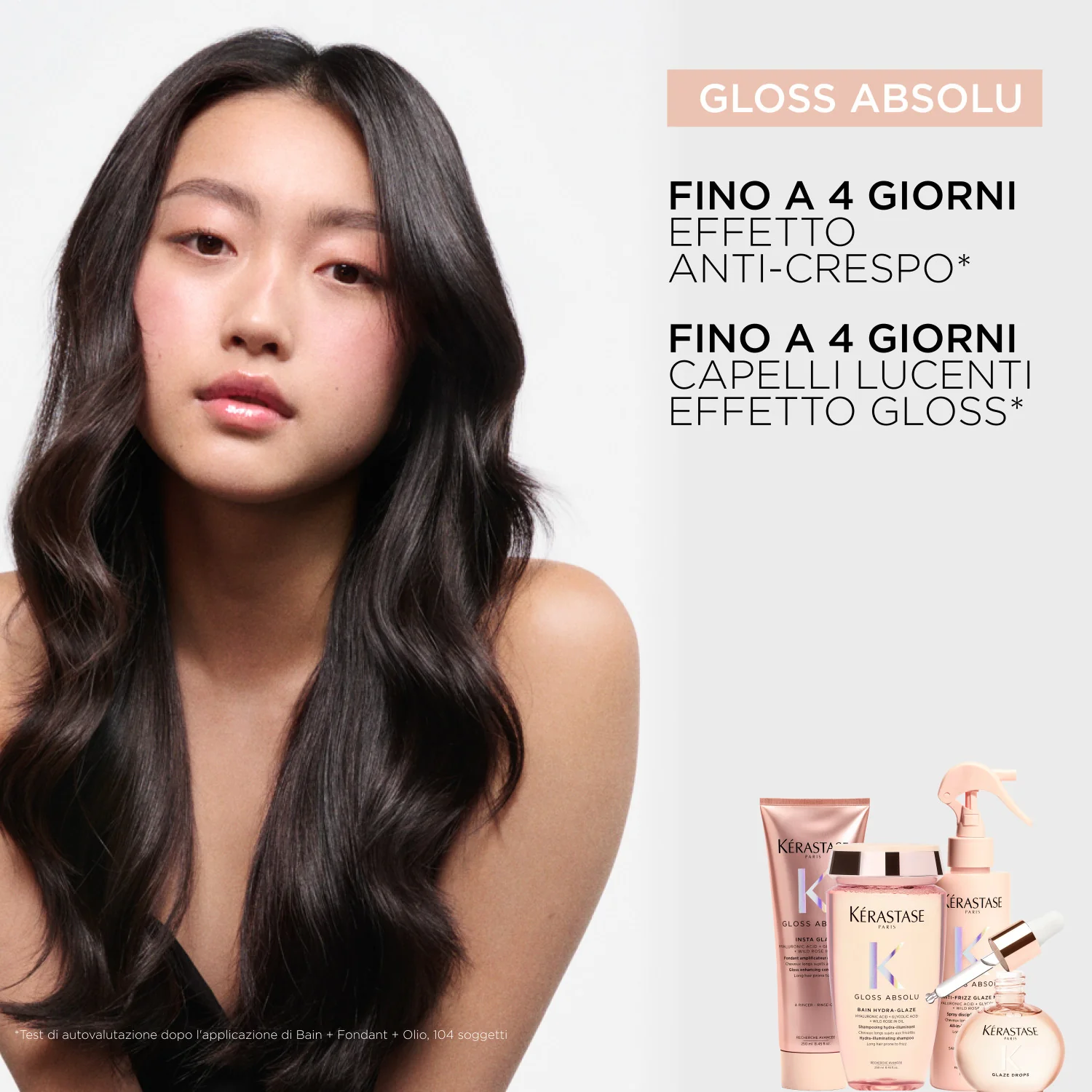 Gloss Absolu Anti-Frizz Glaze Milk - Spray Capelli Styling & Finish