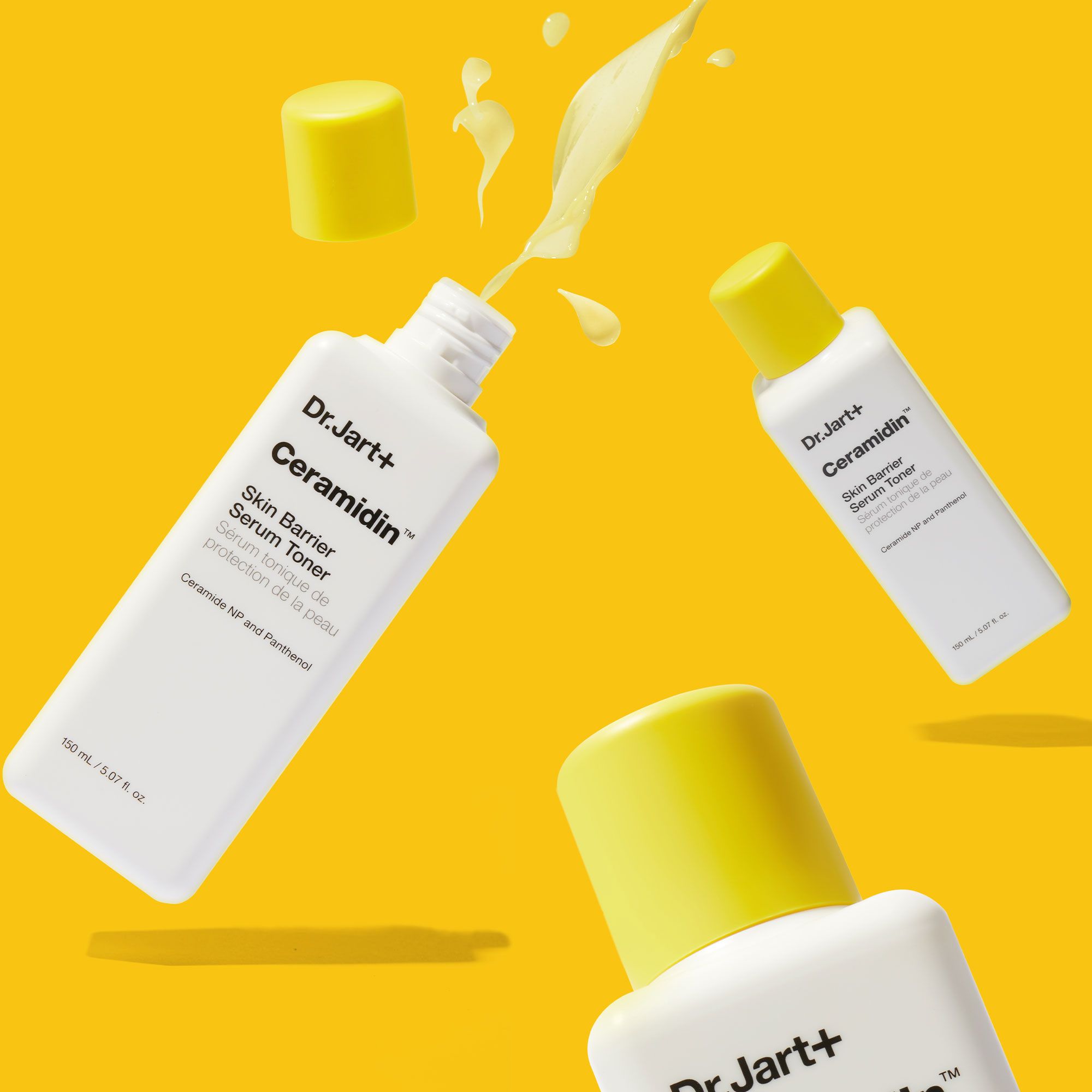 Ceramidīna aizsargājošais tonējošais serums Grezni mitrinoši un barojoši līdzekļi