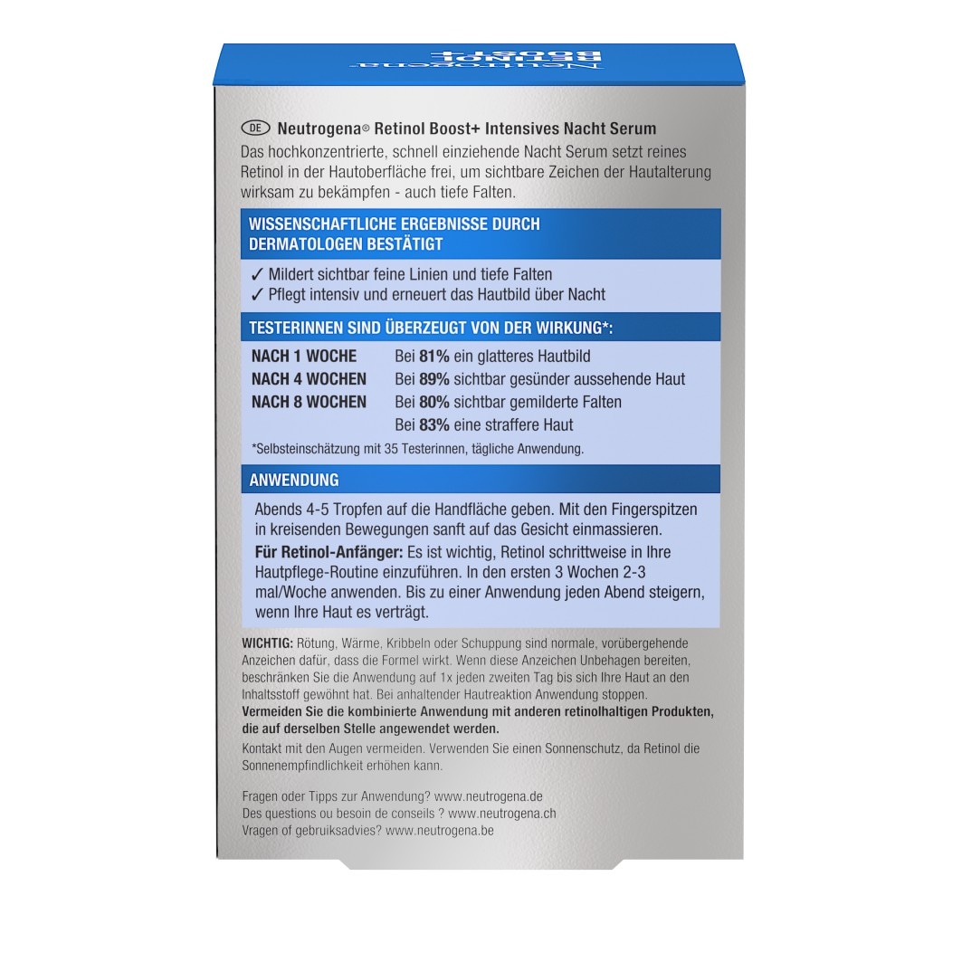 Neutrogena Anti-Aging Serum Retinol Boost – 30 ml