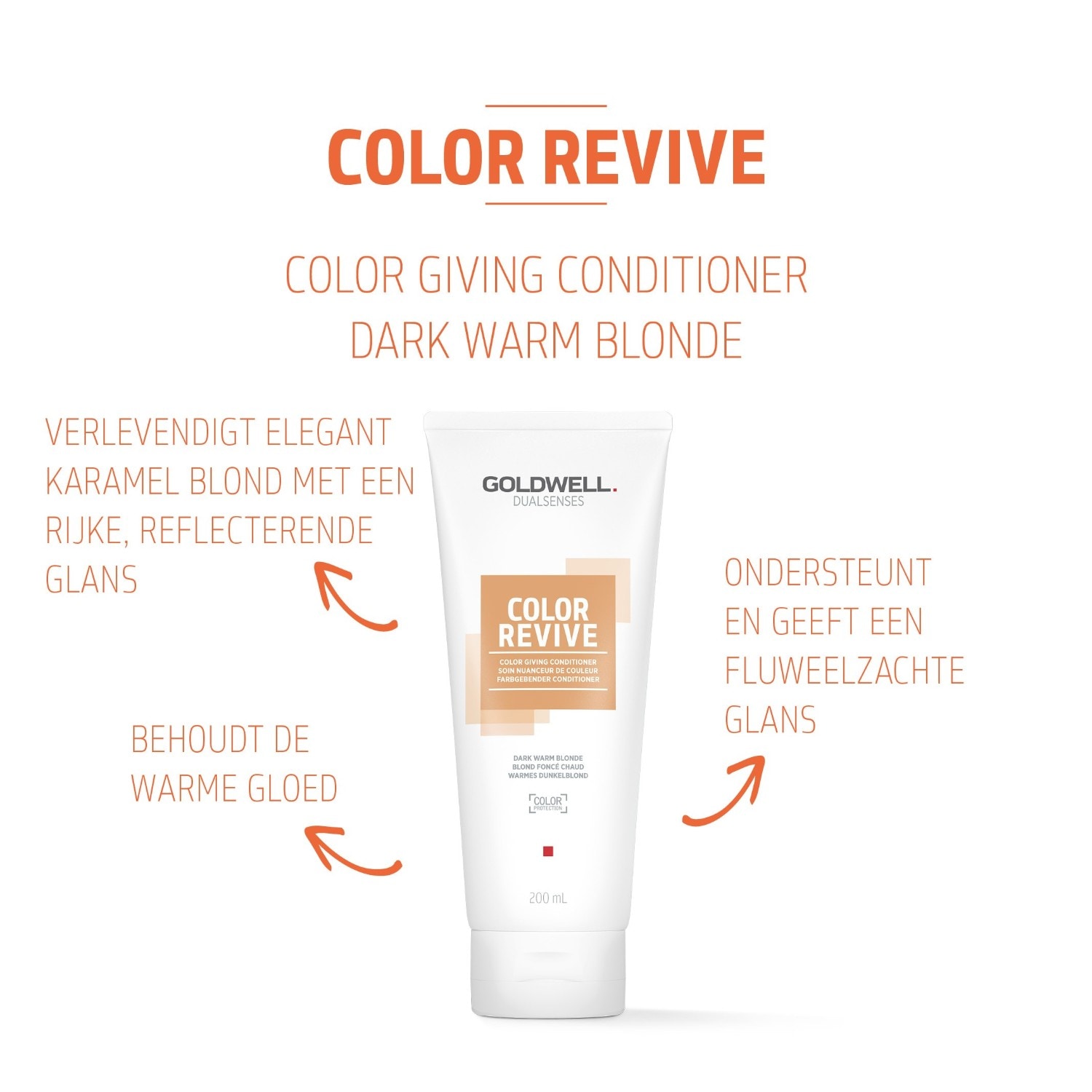 Balsam Goldwell Dualsenses Color Revive Farbauffrischender – Kupfer