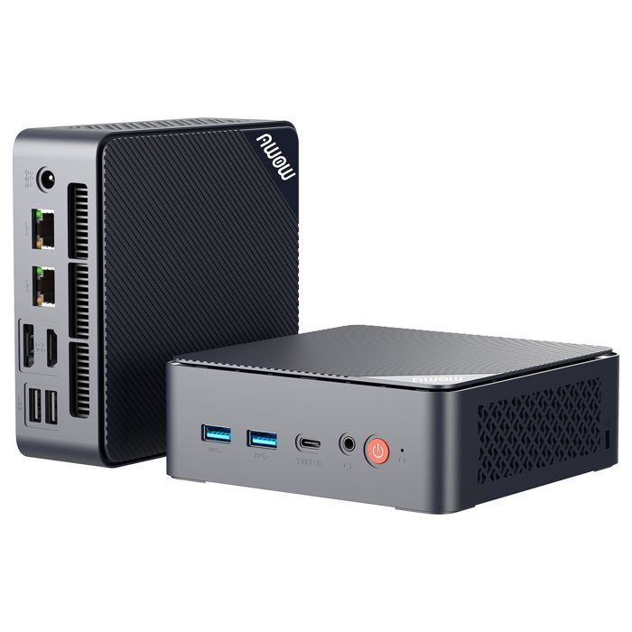 AWOW Mini PC W-11 Pro Twin Lake-N N150 neliydinsuoritin 3,60 GHz, 16 Gt:n DDR4 3200 MHz -levy, 512 Gt:n M.2 PCIE3.0 SSD