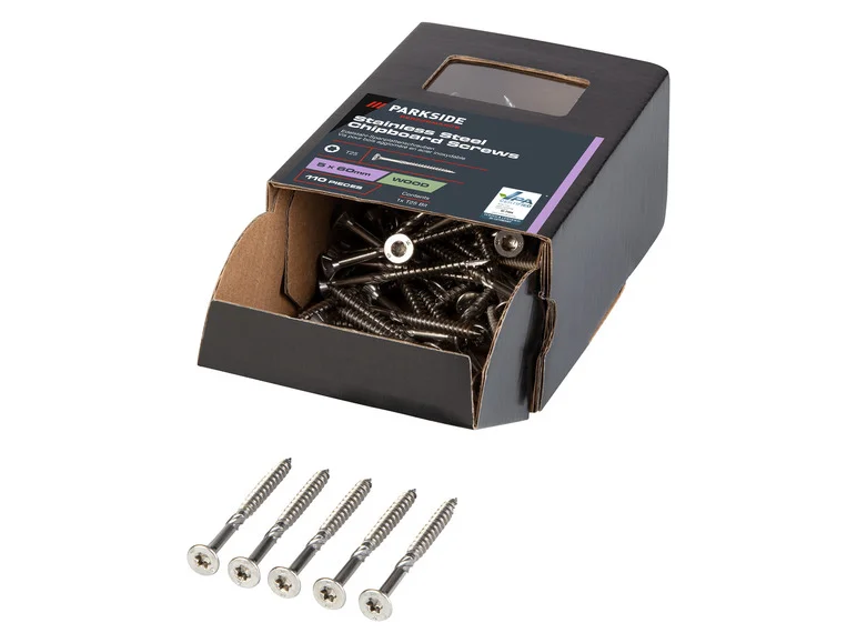PARKSIDE PERFORMANCE® -ruuvit lastulevyille