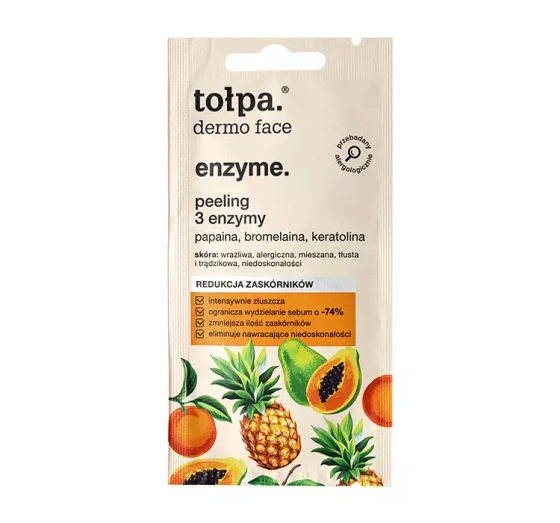 Tołpa Dermo Face enzyme peeling 3 Enzymy 8ml