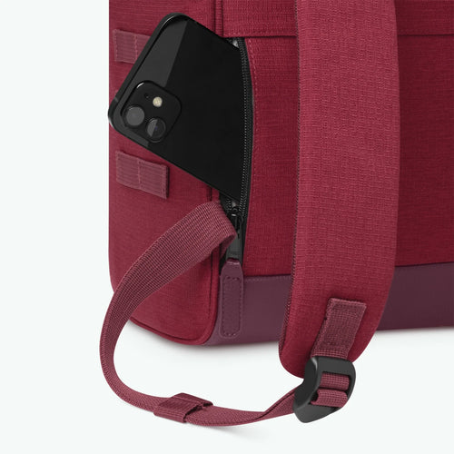Cabaia Adventurer Medium Santiago de Cuba Rucksack, bordeauxrot