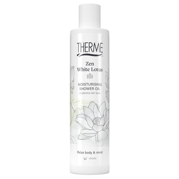 Vlažilno olje za prhanje Therme Zen White Lotus 250 ml - Suha koža