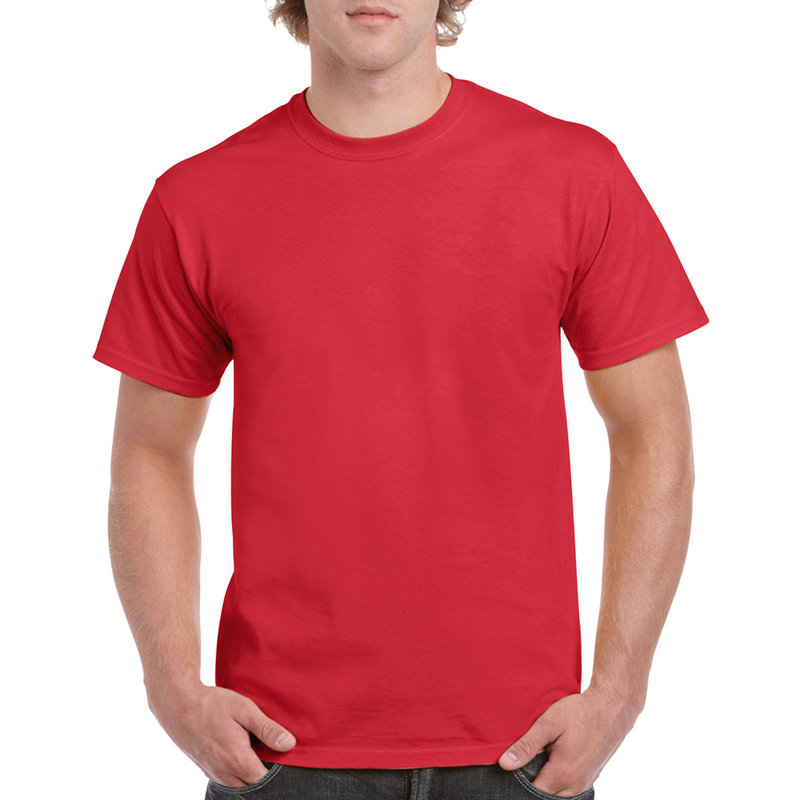  Camiseta Básica De Manga Corta Gildan Heavy Cotton 100% Algodón Gordo