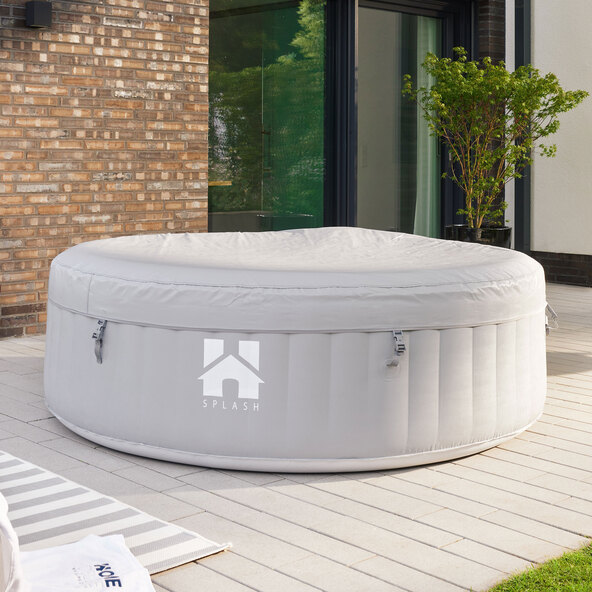 Aufblasbarer Whirlpool Splash, Uni grigio