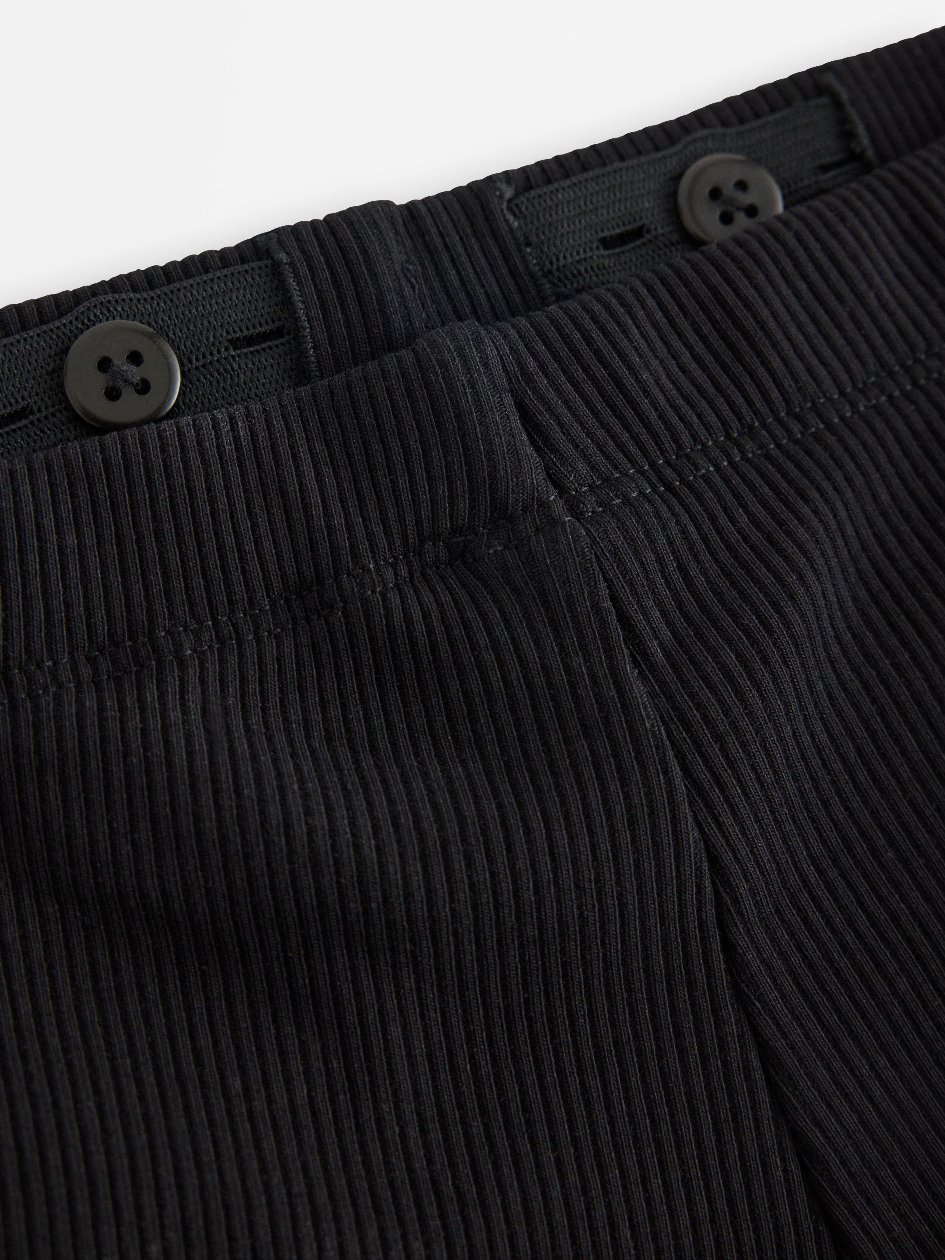 Leggings acampanados (paquete de 2) Negros