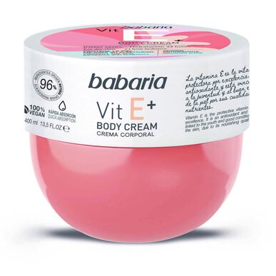 Babaria vartalovoide E-vitamiinilla 400 ml 400 ml