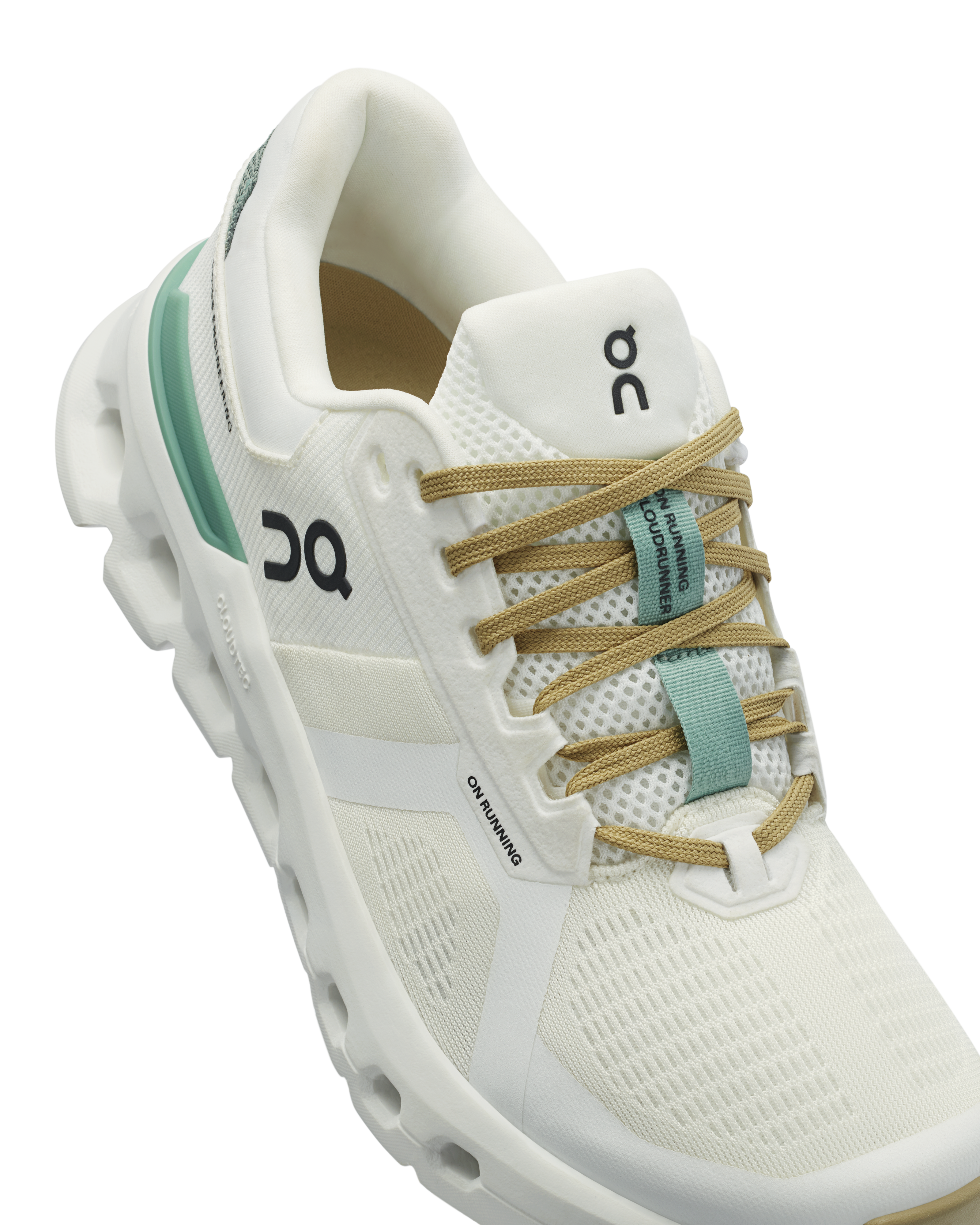 On Damskie buty Cloudrunner 2 Wide Pearl | Mandarynkowe