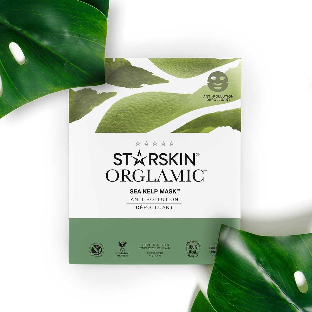 STARSKIN® Tuchmaske Orglamic™ Detoxikačná maska z morských rias™ - 40 g