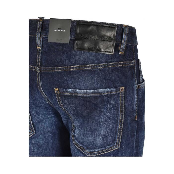 Pantalones vaqueros Dsquared para hombre - Corte recto - Azul