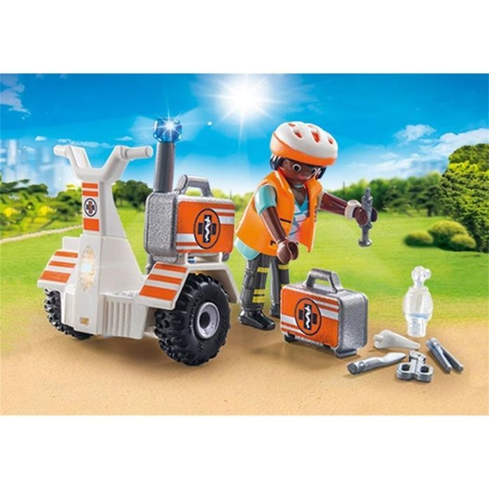 Playmobil City Life Rescuer and Segway