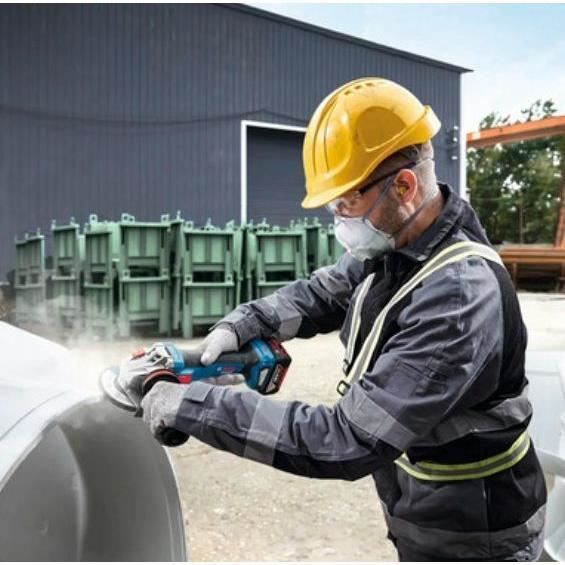 Meuleuse à démarrage progressif 125mm 18V GWS 18V-11 S – Solo carton - Bosch Pro