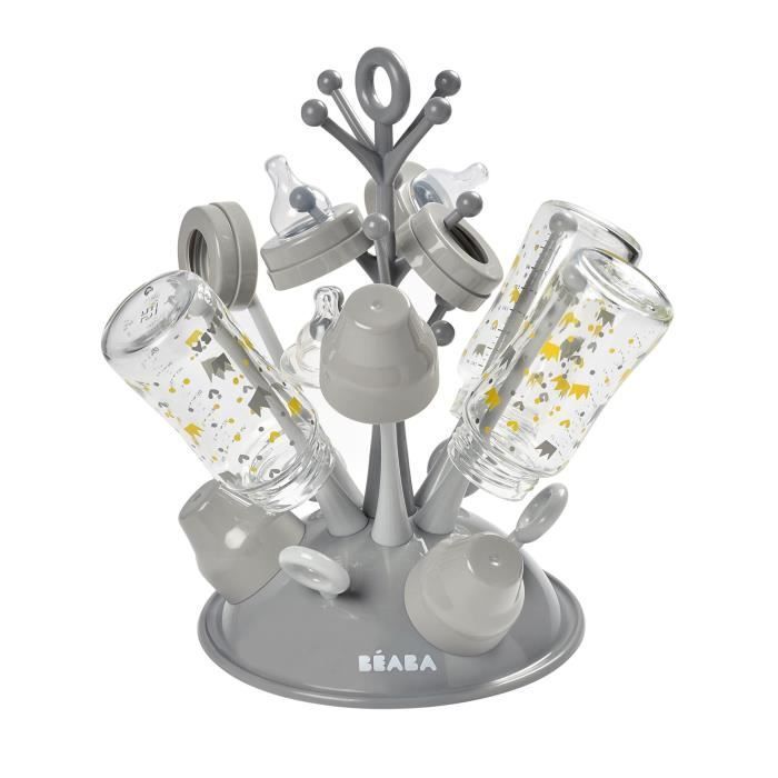 BEABA, scolabiberon a forma di albero, grigio