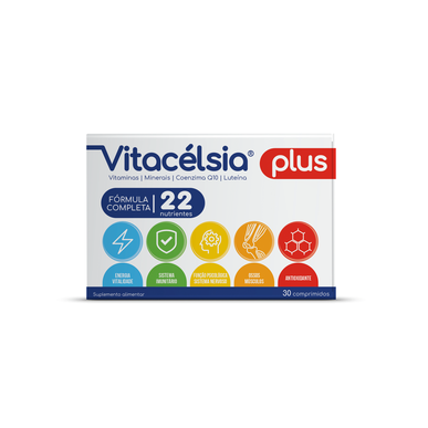 Vitacelsia Voedingssupplement Multivitamine Plus Vitaminen en Mineralen Supplement 30 tabletten