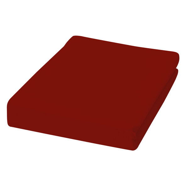 Flanellen hoeslaken voor peuters, rood