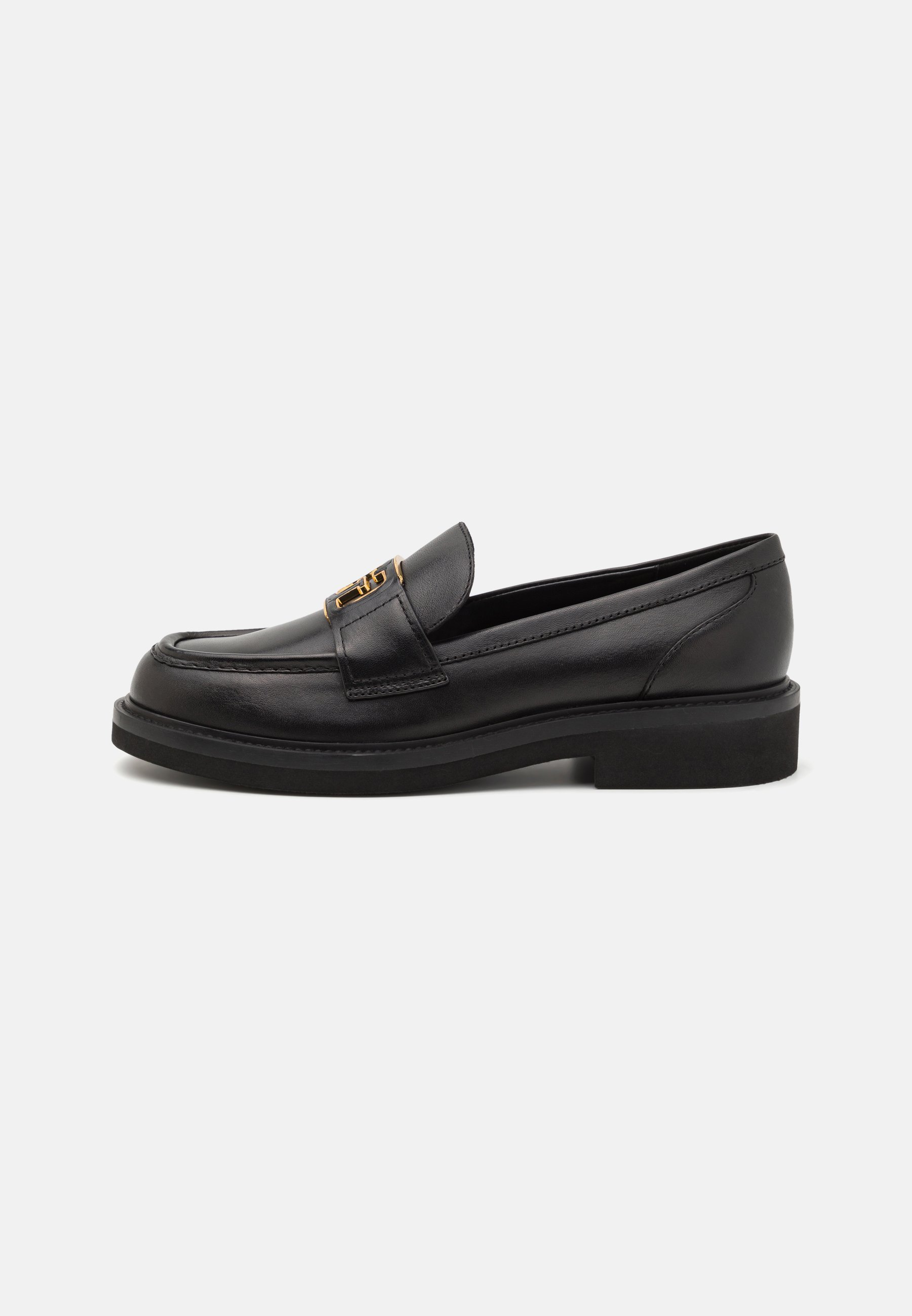 Guess SHUTTLE - Mocassins - noirs