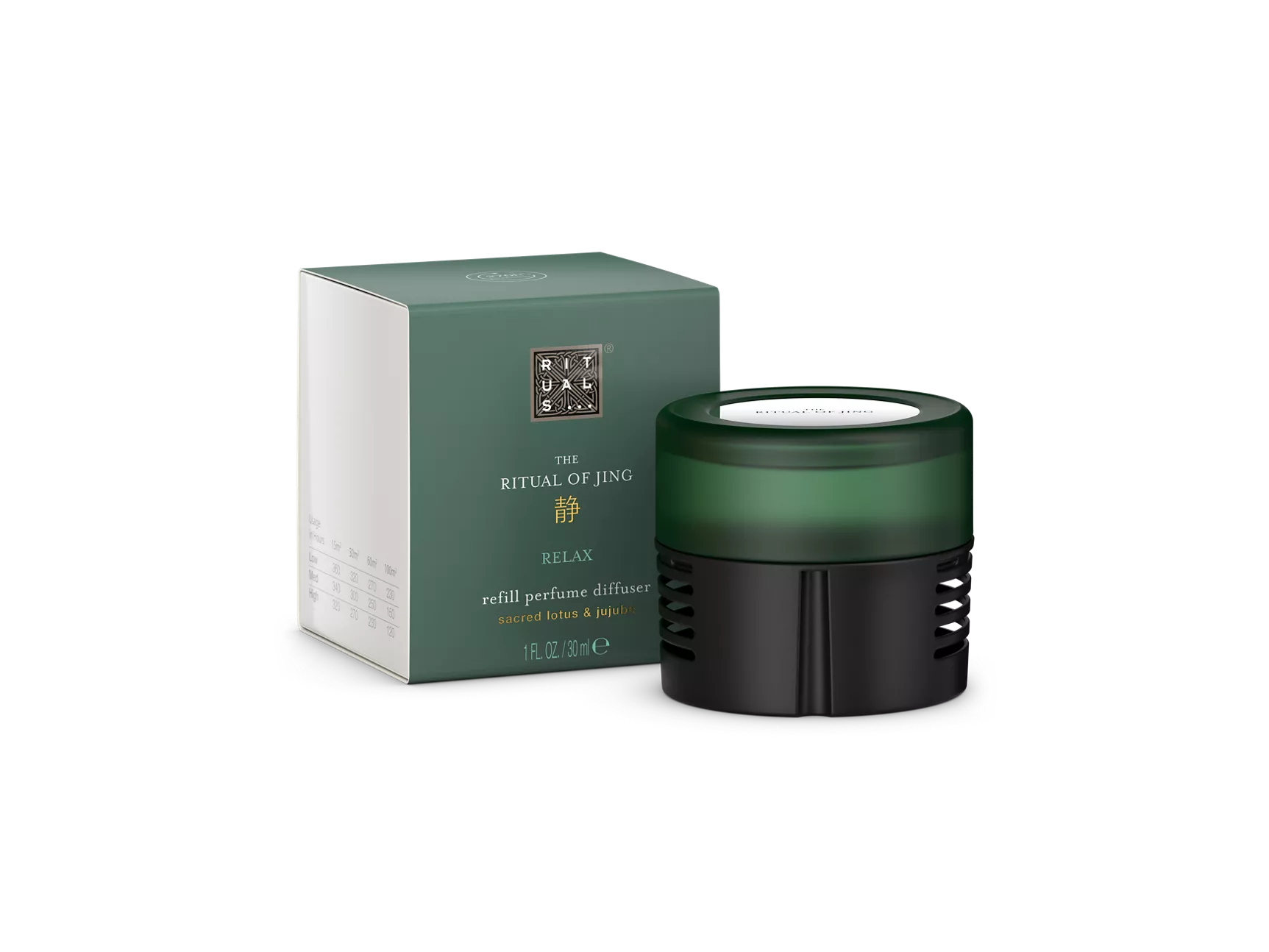 Difusor de perfume de recambio The Ritual of Jing de 30 ml