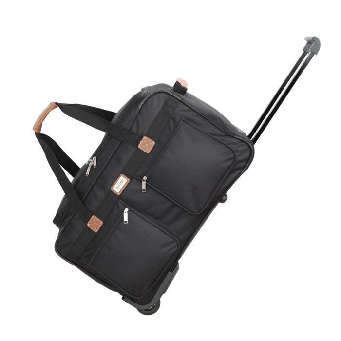 Bolsa de viaje - Alistair - Marrón X - 57 cm - Ligera - 60 L - Ruedas reforzadas