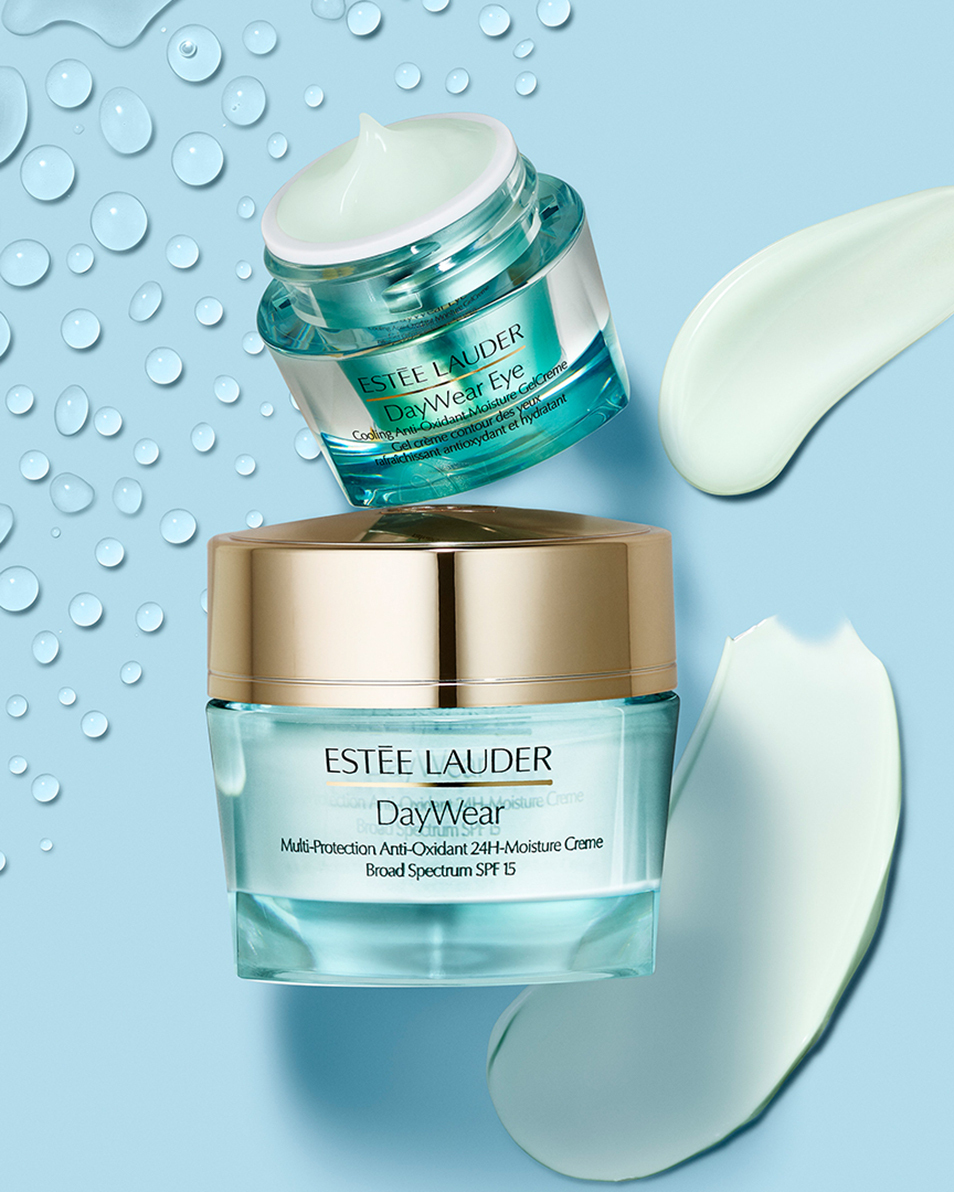ESTÉE LAUDER DAYWEAR EYE COOLING ANTI-OXIDÁNS HIDRATÁLÓ GÉLKRÉM - 24 ÓRÁS HIDRATÁLÁS - SÖTÉT KARIKÁK ELLENI