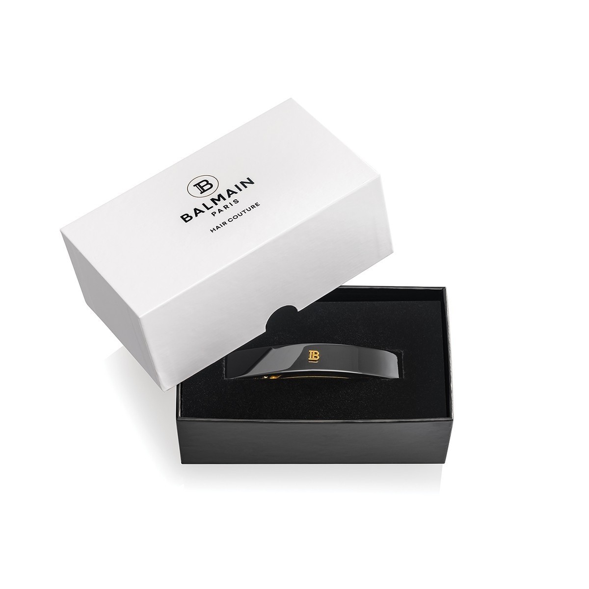 Vlasový doplnok Balmain Hair Couture Barrette pre vlasy stredne čierne – 1 kus