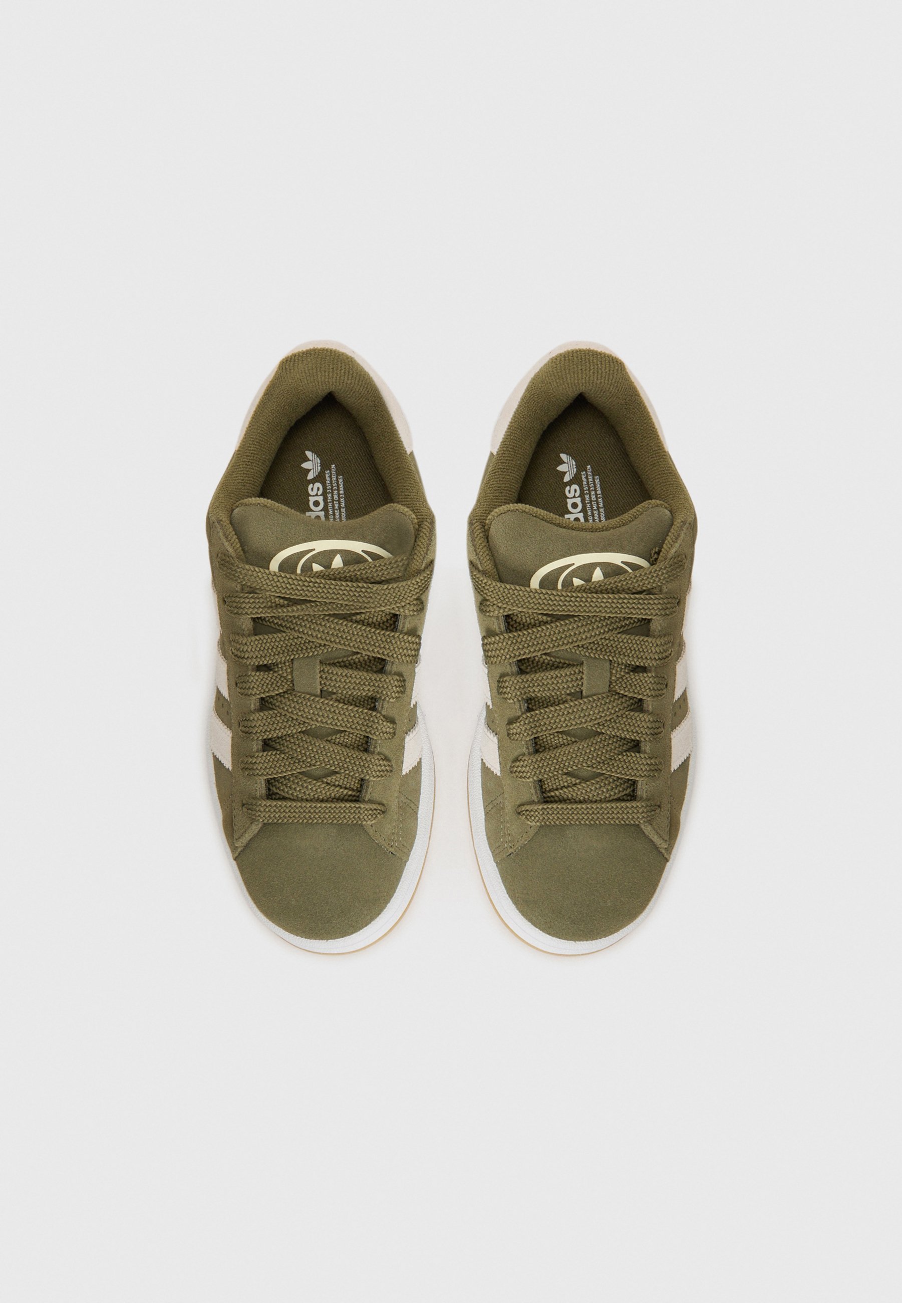 adidas Originals CAMPUS 00S UNISEXE - Baskets - kaki/blanc cassé/blanc