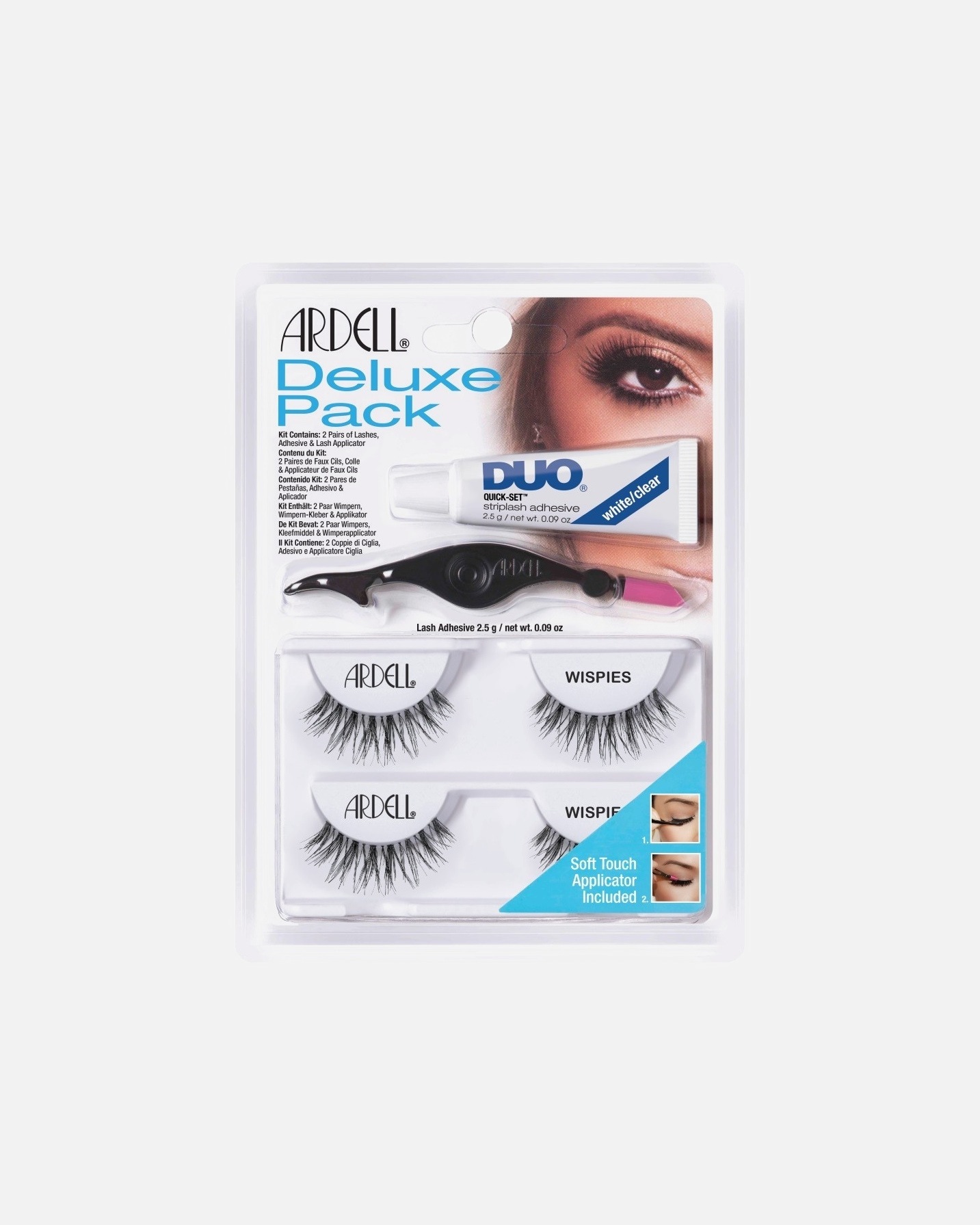 Ardell blakstienų rinkiniai prabangioje pakuotėje „Wispies“ - 2 poros